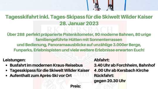 Skifahrt RK Kersbach